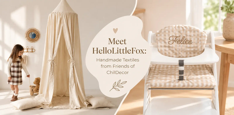 Meet HelloLittleFox: Handmade Textiles from Friends of ChilDecor